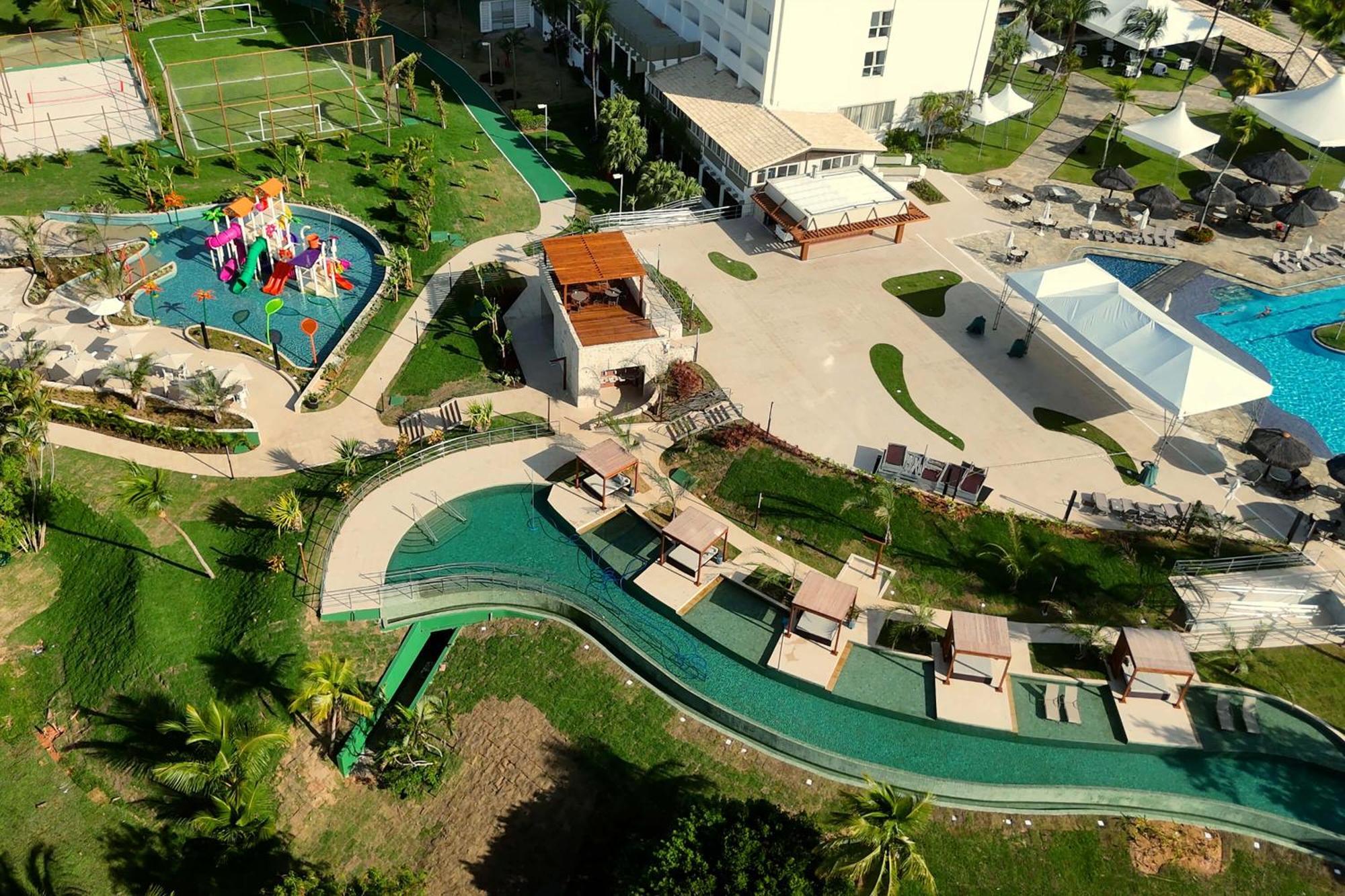 فندق ديفيل برايم سلفادور السلفادور المظهر الخارجي الصورة Aerial view of the resort